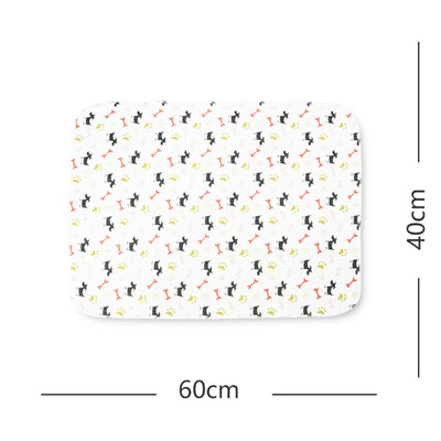 Pawfriends Washable Pet Dog Pee Pad Reusable Cat Puppy Training Wee Absorbent Mat Bed 40x60