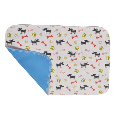 Pawfriends Washable Pet Dog Pee Pad Reusable Cat Puppy Training Wee Absorbent Mat Bed 40x60