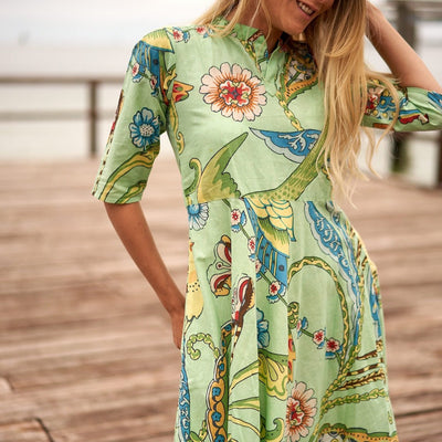 Cotton Maxi Dress Summer Dress Boho dress Gift for her Long Boho Dress Women Kimono Wrap Dress Valentine Mother's Day Christmas - L/XL