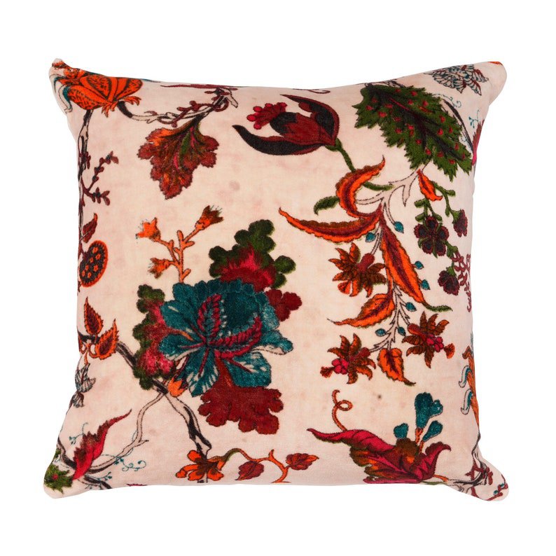 Mexican Painter Pillow Case, Frida Floral Decorative Cushion, Mexican Painter Art Garden Country Mexico Muertes Cushion Cover