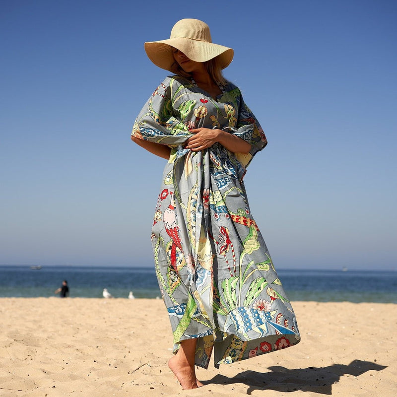 Cotton Kaftan, Caftan, Maxi Dress, Kimono, Cotton Dress, Caridgan, Mother&