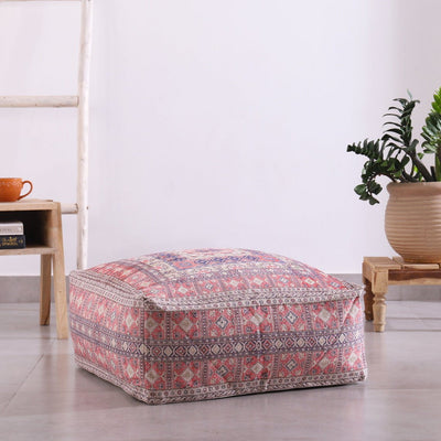 Stunning Moroccan Cushion Cover, Pouf, Beanbag, Yoga Meditation Cushion, Ottoman, Footstool, Home Decor Gift, Kilim Floor Cushion