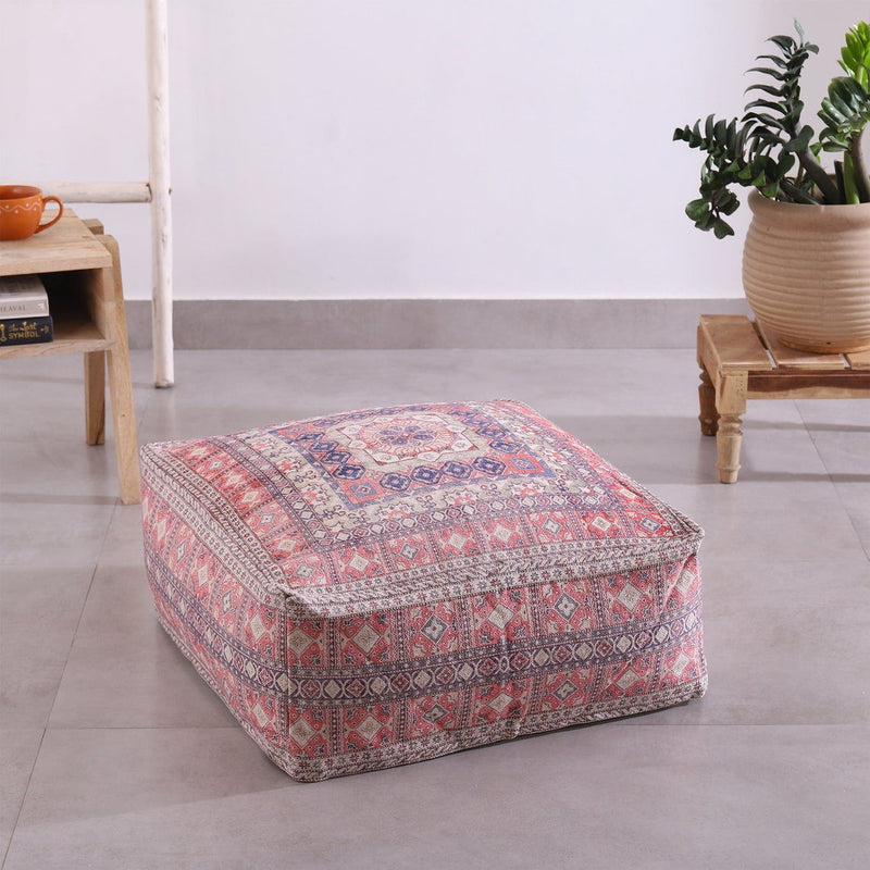 Stunning Moroccan Cushion Cover, Pouf, Beanbag, Yoga Meditation Cushion, Ottoman, Footstool, Home Decor Gift, Kilim Floor Cushion