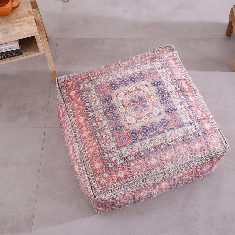 Stunning Moroccan Cushion Cover, Pouf, Beanbag, Yoga Meditation Cushion, Ottoman, Footstool, Home Decor Gift, Kilim Floor Cushion