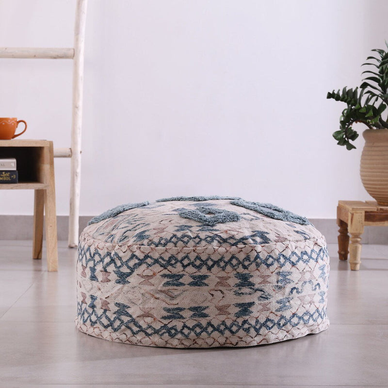 Stunning Moroccan Cushion Cover, Pouf, Beanbag, Yoga Meditation Cushion, Ottoman, Footstool, Home Decor Gift, Kilim Floor Cushion