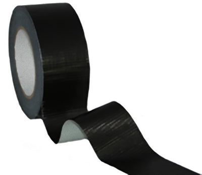 2 Pack Black Duct Tape 50 Metres Industrial Grade Waterproof UV Resistant Crafts Home Maintenance