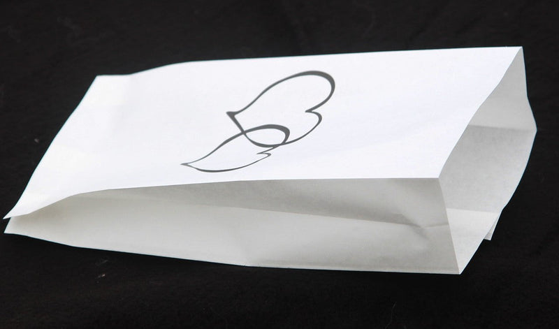 150 Pack Wedding Cake Bags Greaseproof Wax Paper Slice Take Home Favour Large Heart