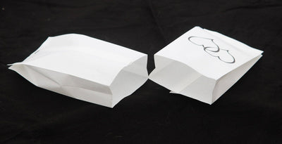 150 Pack Wedding Cake Bags Greaseproof Wax Paper Slice Take Home Favour Large Heart