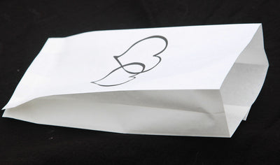 200 Pack Wedding Cake Bags Greaseproof Wax Paper Slice Take Home Favour Large Heart