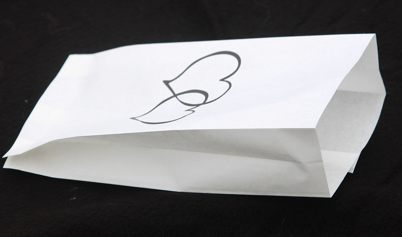 200 Pack Wedding Cake Bags Greaseproof Wax Paper Slice Take Home Favour Large Heart