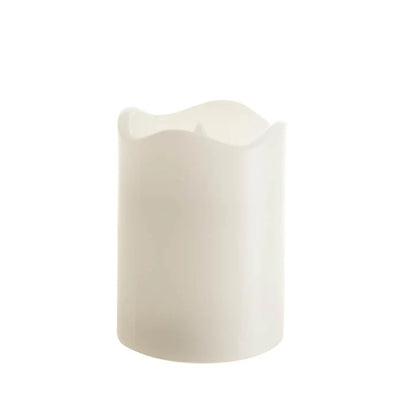 50 Pcs LED Block Pillar Candle White Flameless Safe Indoor Battery Power Party Home Decor Wedding Xmas Table Centrepiece