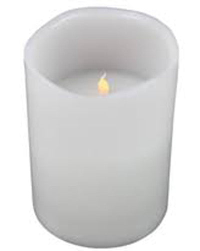 50 Pcs LED Block Pillar Candle White Flameless Safe Indoor Battery Power Party Home Decor Wedding Xmas Table Centrepiece