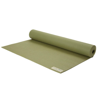 Jade Yoga Harmony Mat - Olive & Iron Flask Wide Mouth Bottle with Spout Lid, Fire, 32oz/950ml Bundle