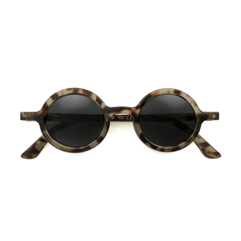 London Mole Moley Sunglasses Gloss Grey Tortoise Shell / Black