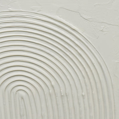 60X90cm Ephemeral Echoes of Continuity Dark Wood Framed Hand Painted Canvas Wall Art