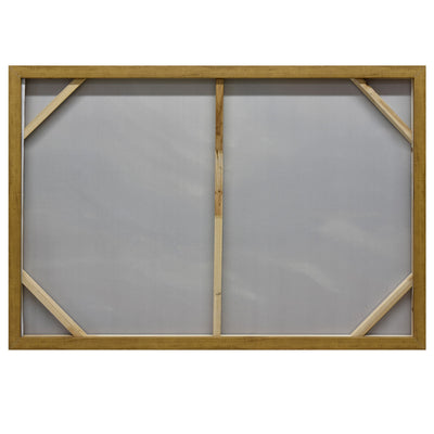 120X80cm Riptide Reverie Dark Wood Framed Hand Painted Canvas Wall Art