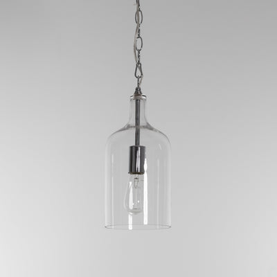 Kendal Glass Pendant Light - Chrome