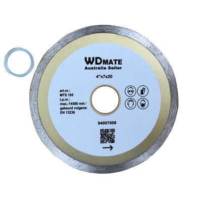 5x 105mm Wet Diamond Circular Saw Blade Cutting Disc Wheel Segment 4" 20mm Tile