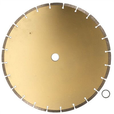 2x Diamond Cutting 350mm 3.0*7.0mm 14" Dry Segment Saw Blade Disc 25.4/22.23mm