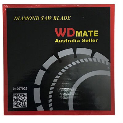 2x Diamond Cutting 350mm 3.0*7.0mm 14" Dry Segment Saw Blade Disc 25.4/22.23mm