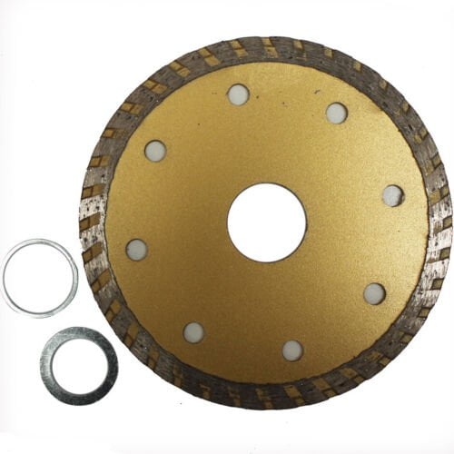 2x Diamond Cutting Disc 105mm 2.0*7.0mm Dry Wet Turbo 22.3 Saw Blade Wheel 4.0"