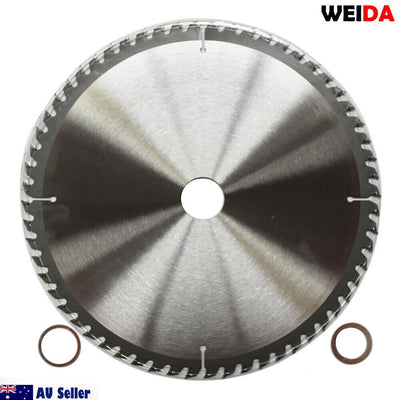 2x 254mm 60T Wood Circular Saw Blade Cutting 10’’ Bore 30/25/22.2mm Kerf 2.8mm