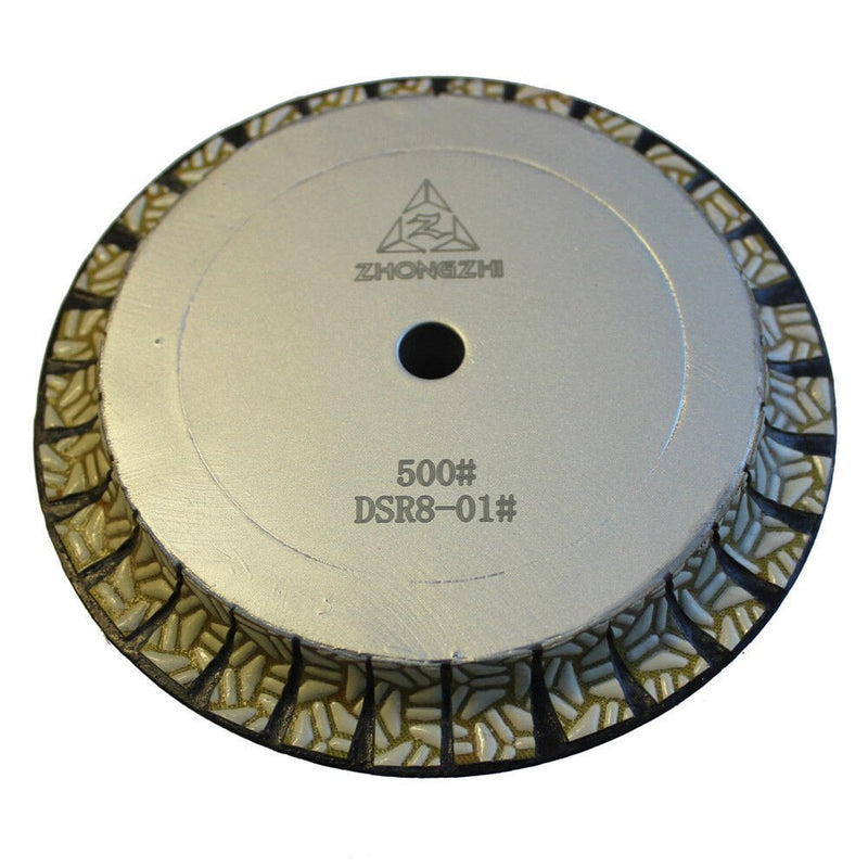 130mm Refined Decoration Wheel Cutting R8 Artificial Stone 