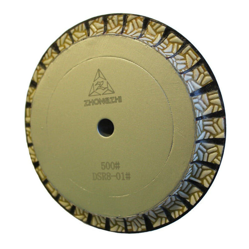 130mm Refined Decoration Wheel Cutting R8 Artificial Stone 