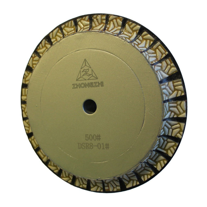 130mm Refined Decoration Wheel Cutting R8 Artificial Stone 