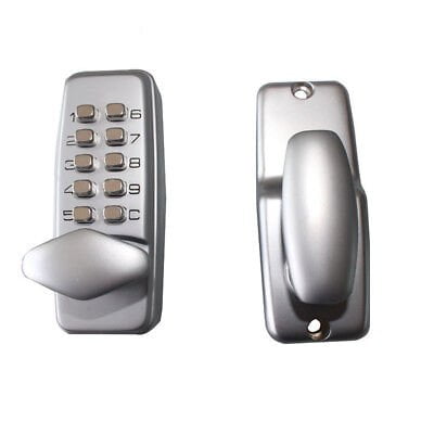 Digital Door Lock Keyless Entry Code Security Keypad Password LR Hand Metal Home