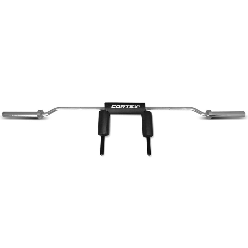 CORTEX Safety Squat Olympic Barbell with Lock Jaw Collars