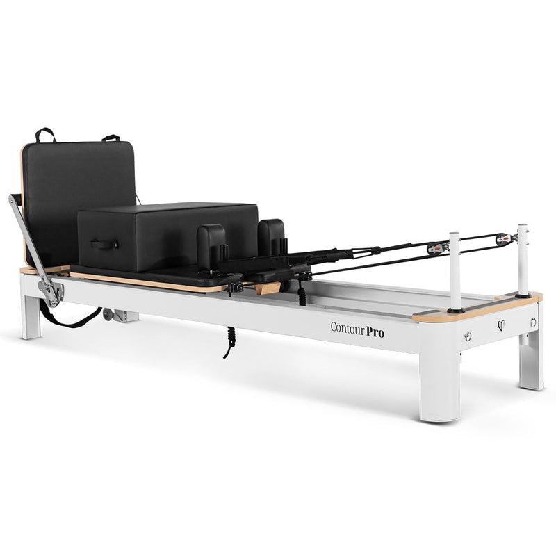 Lifespan Fitness Contour Pro Studio Aluminium Reformer Pilates Bed Set