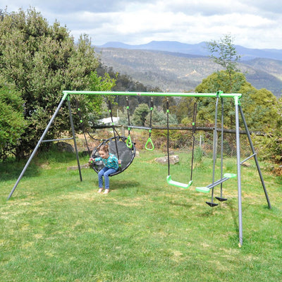 Lifespan Kids Lynx 4 Station Swing Set