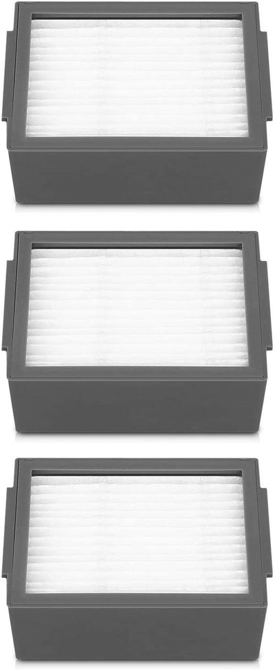 3 X HEPA filters for iRobot Roomba I, E and J series robots