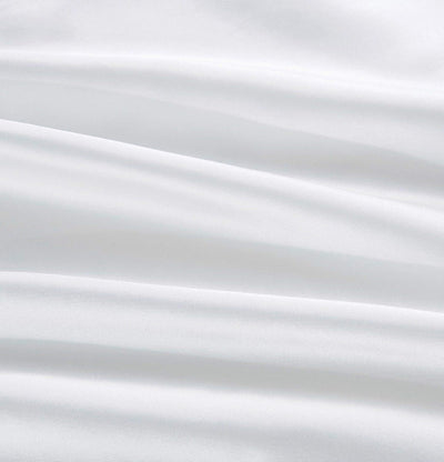 Luxury Pillowcase 2 Pack - 100% Pure Mulberry Silk on Both Sides - White