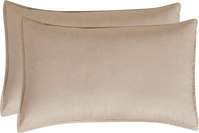 Bamboo Microfibre Quilt Cover Set - Linen - Double