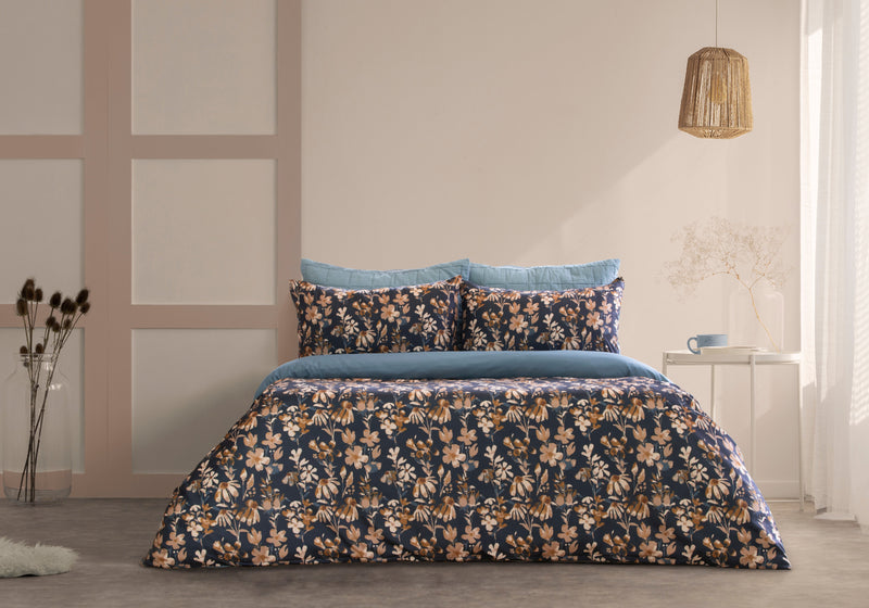 Florentine PRINTED MICROFIBRE QUILT COVER SET - SINGLE