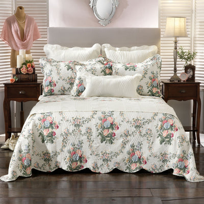 Bianca Rosedale Multi Bedspread Set King Single