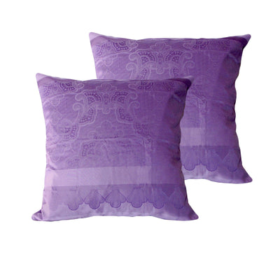 Bianca Pair of European Pillowcases Trendon Purple 65 x 65 cm