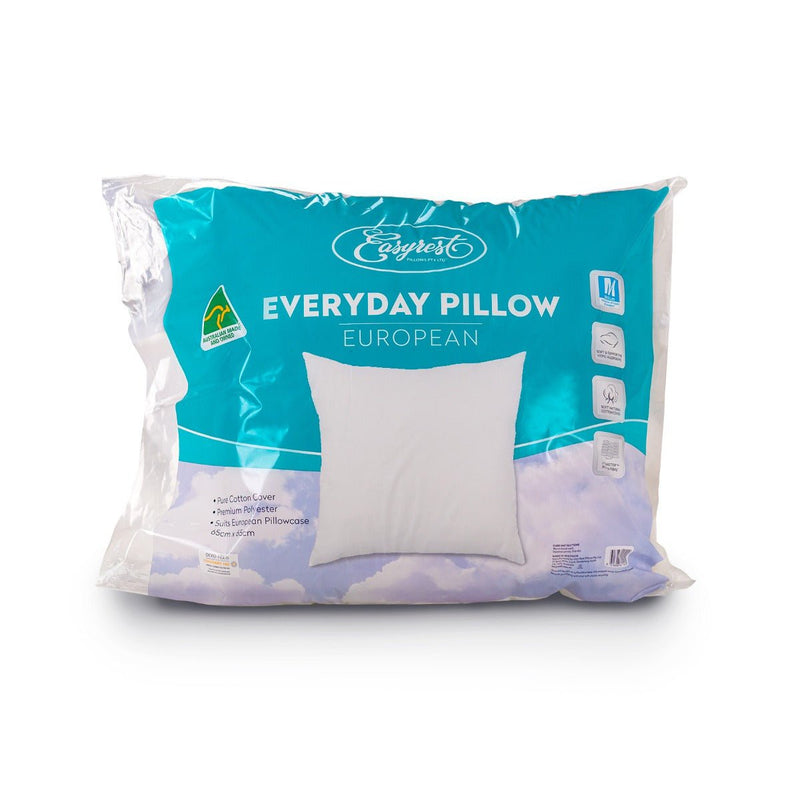 Easyrest Australian Made Everyday European Pillow