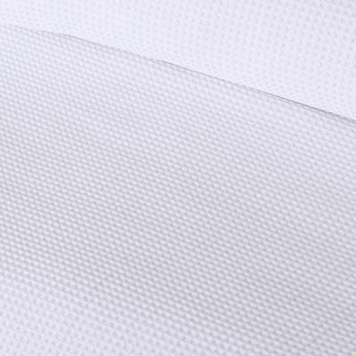 Accessorize White Waffle Polyester Quilt Cover Set Double