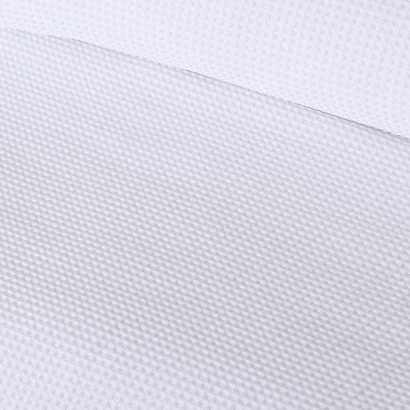 Accessorize White Waffle Polyester Quilt Cover Set Double