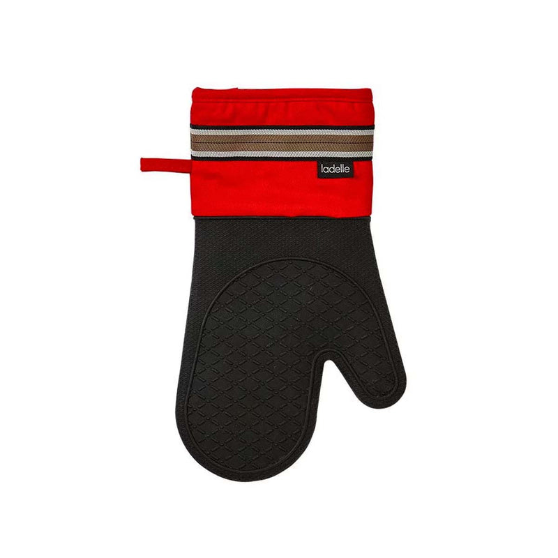 Ladelle Professional Series Red Silicone Oven Mitt