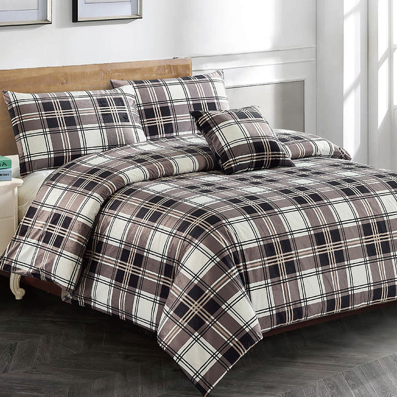 Georges Fine Linens Jaimee Quilt Cover Set Super King