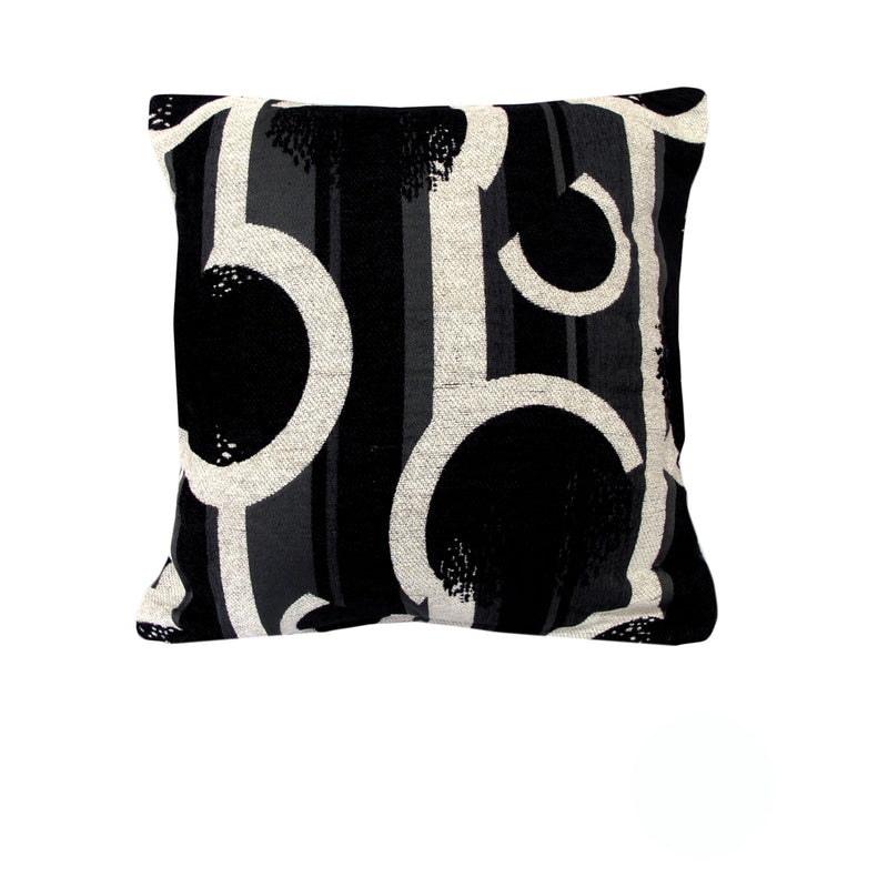 Rapee Labyrinth Texture Cushion Cover - White 45 x 45 cm