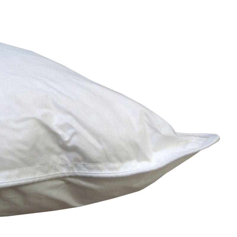 At Home Homewares Pack of 2 Standard Machine Washable Feather Pillows 45 x 70 +13 cm