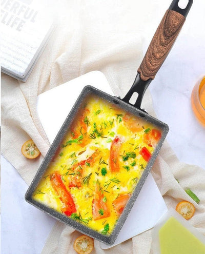 Hello Kitchen Marble Non-stick Tamagoyaki Fry Pan