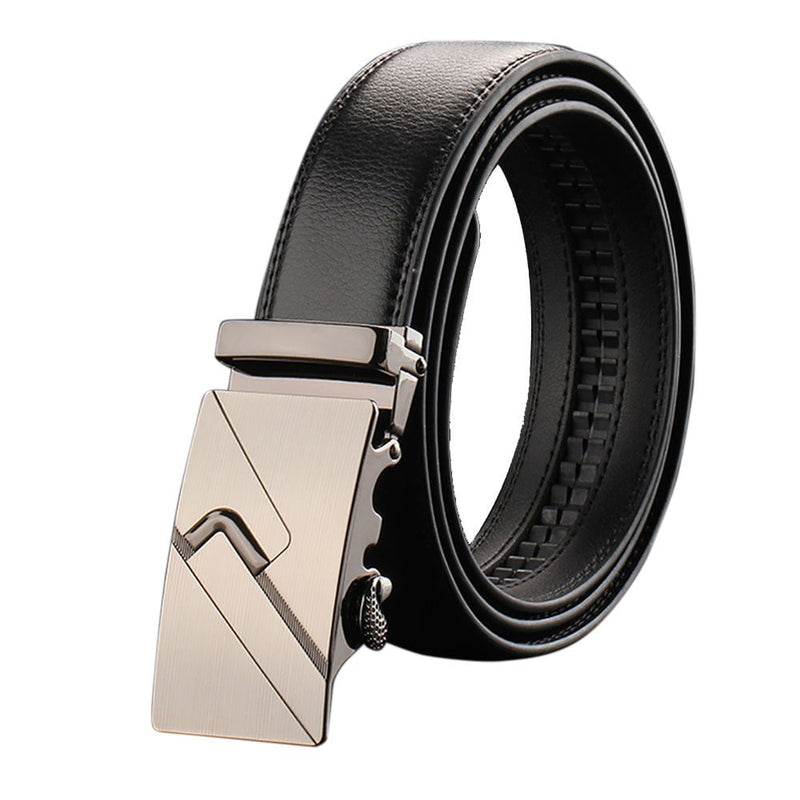 Adjustable Slide Luxury Leather Belt For Men&