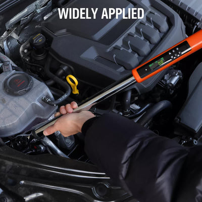 3Pc 1/2" Digital Torque Wrench Set Adjustable 17-340N.m / 25-250ft.lb Motorcycle