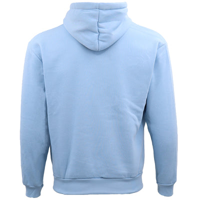 Adult Unisex Men's Basic Plain Hoodie Pullover Sweater Sweatshirt Jumper XS-8XL, Navy, XL